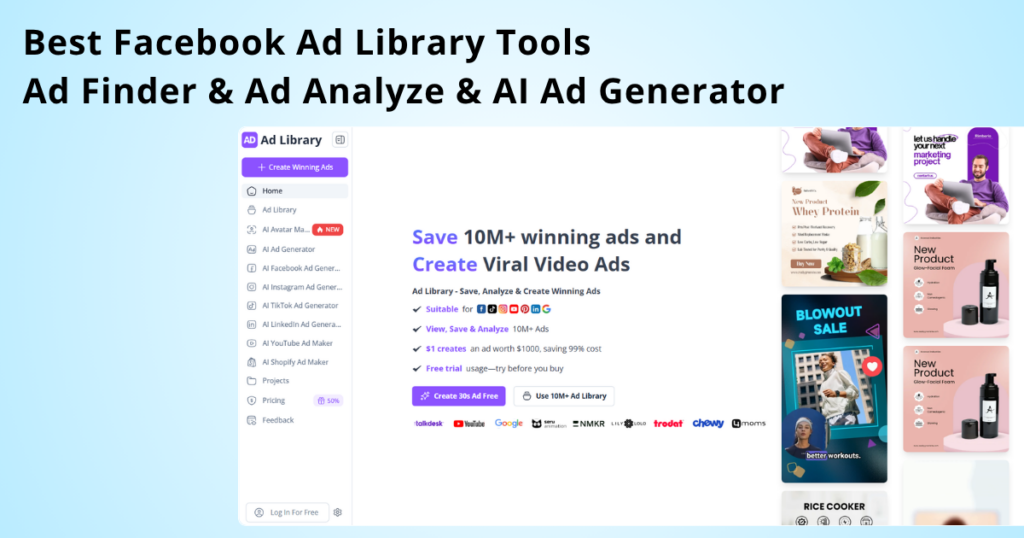 MyAdLibrary — The All-in-One Ad Research and Creation Platform