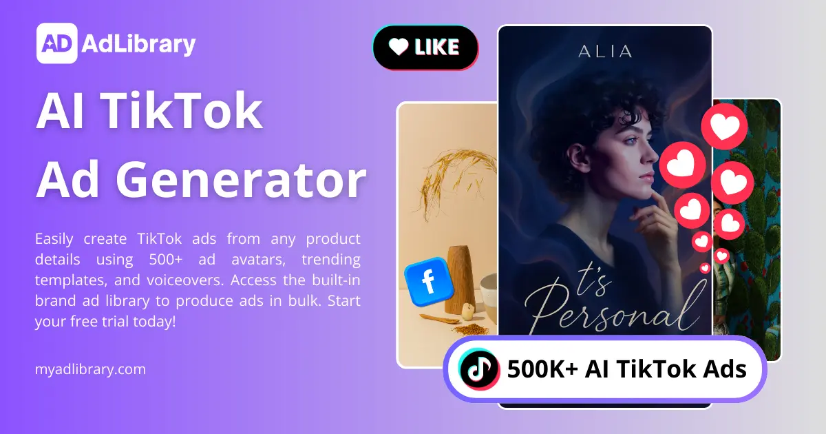AI TikTok Ad Generator - 500+ UGC Avatars for TikTok Ad Free