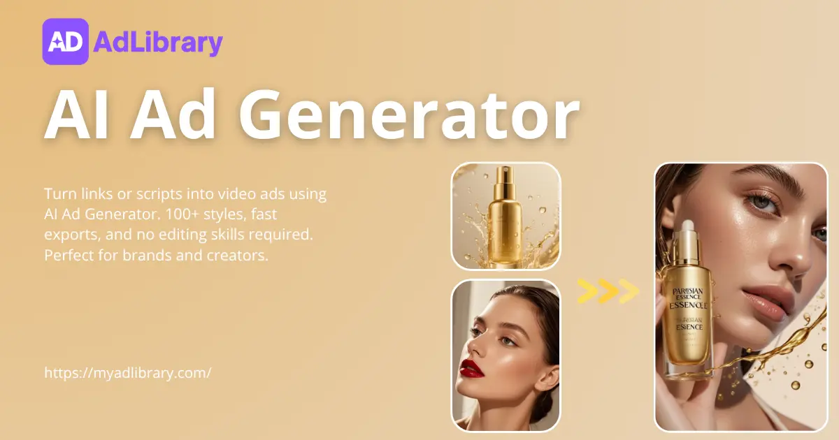 AI Ad Generator - Free Generate Ads Videos with AI Online