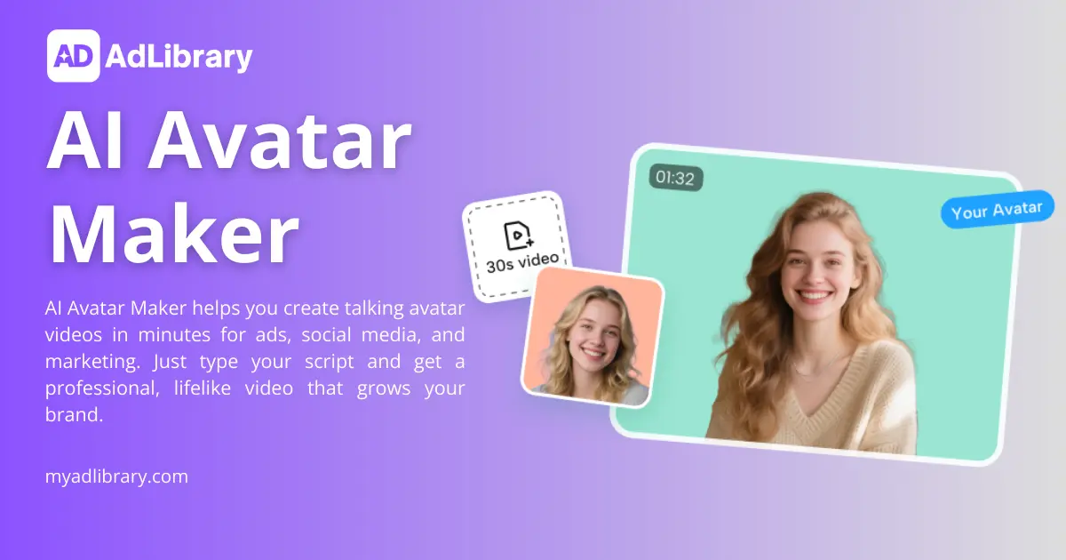 AI Avatar Maker - Create Custom AI Avatar Video for Ads Free