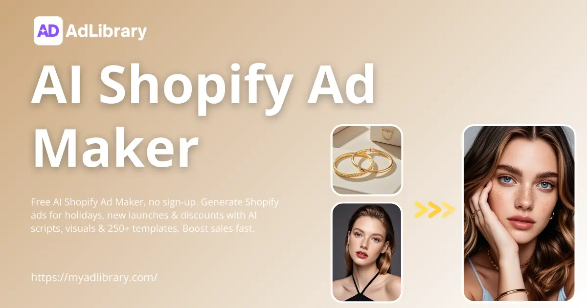 AI Shopify Ad Maker - Boost CTR & Sales With AI Ads Free