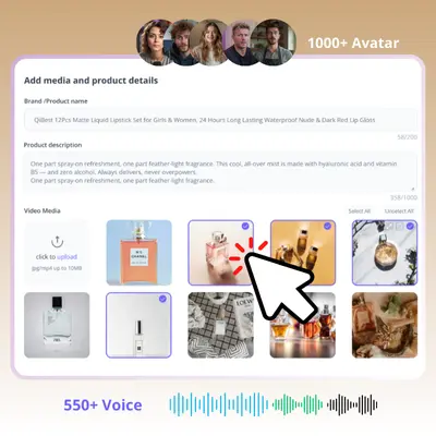 Select Template and Customize Style