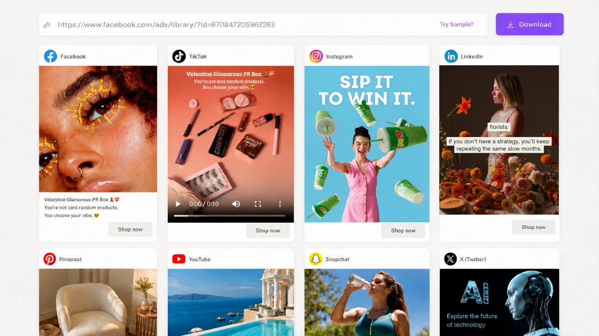 MyAdLibrary - 下载广告,保存灵感。