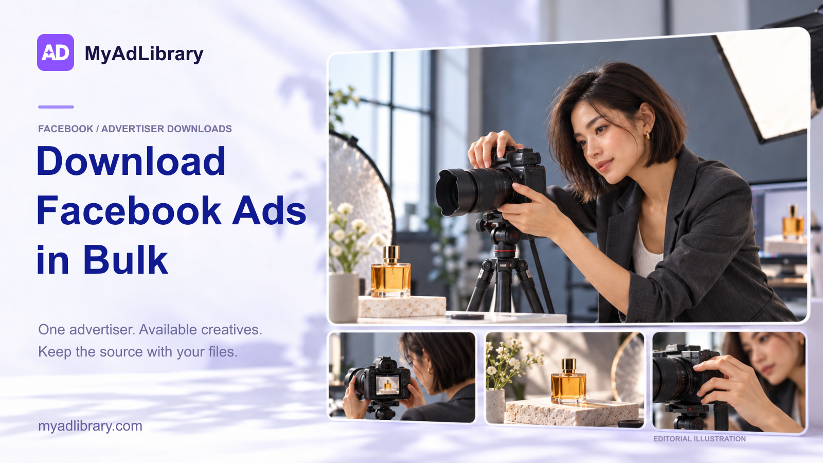 How to Bulk Download Facebook Ads from One Advertiser