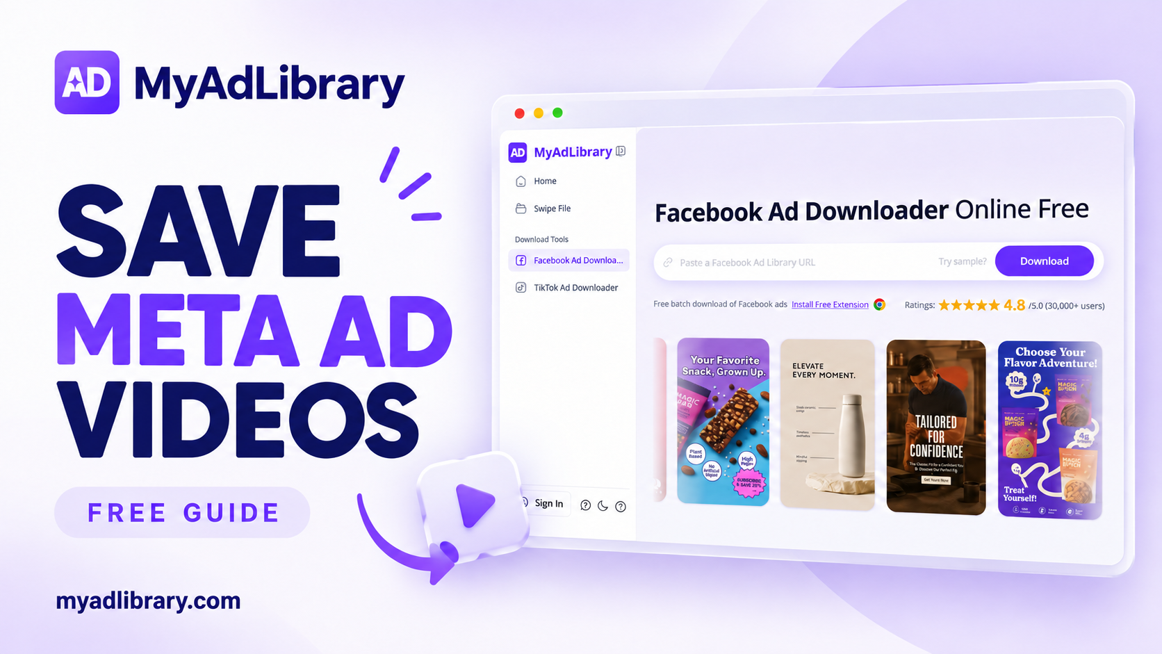 How to Download Meta Ad Library Videos for Free